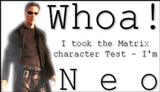 Click to take the Matrix character test!